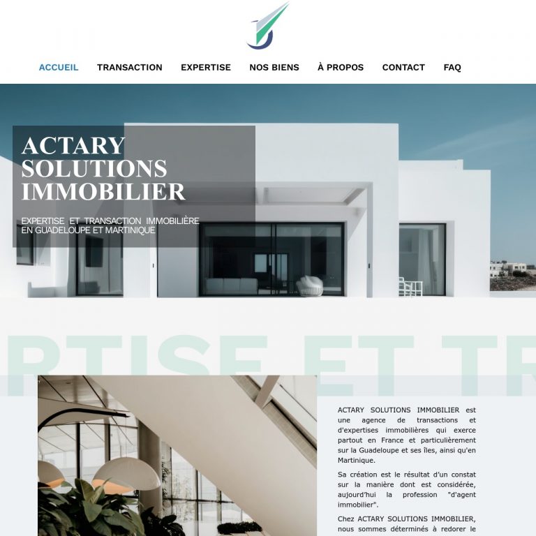Site immobilier